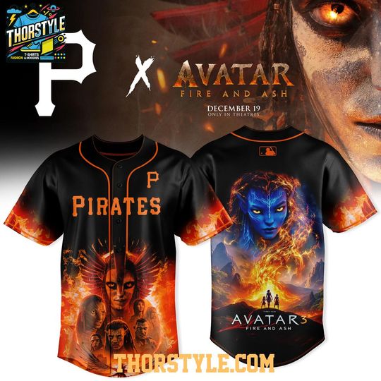 Pittsburgh Pirates Avatar 3 Fire And Ash 2025 Baseball Jersey