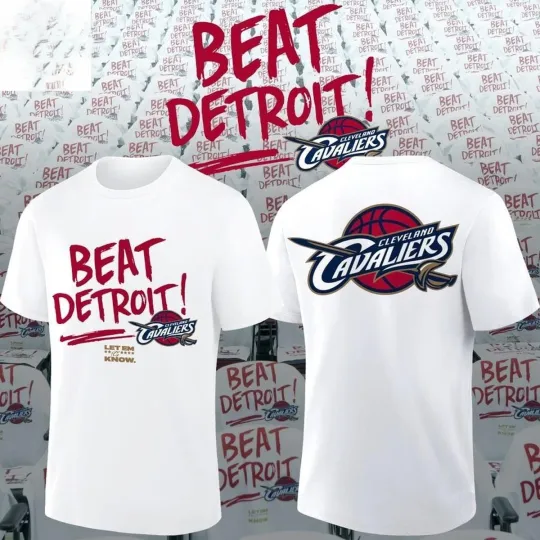 Cleveland Cavaliers NBA 2026 Playoffs Beat Detroit T-Shirt S-5XL