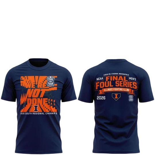 Illinois Fighting Illini Mens Basketball Final Four 2026 Shirt