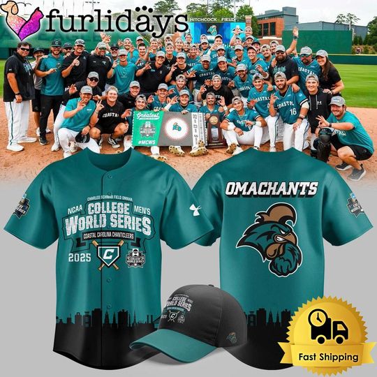 Coastal Carolina Chanticleers NCAA College World Series Baseball Jersey