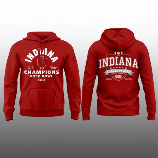 Indiana Hoosiers Cheerleaders Bowl Champions 2026 Hoodie