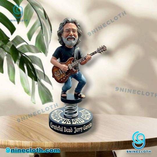 Grateful Dead Jerry Garcia Dashboard Bobblehead