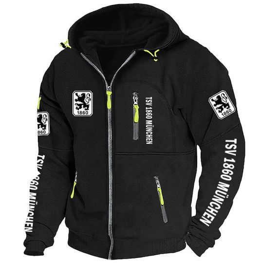 TSV 1860 München Neue Version Zip-Up-Jacke