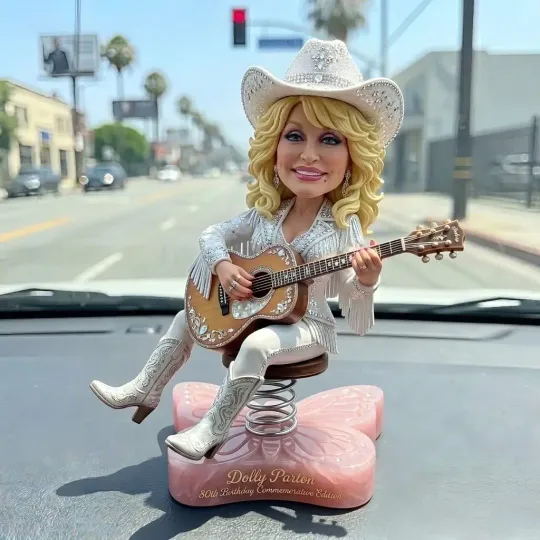 Dolly Parton 80th Birthday Bobblehead Figurine