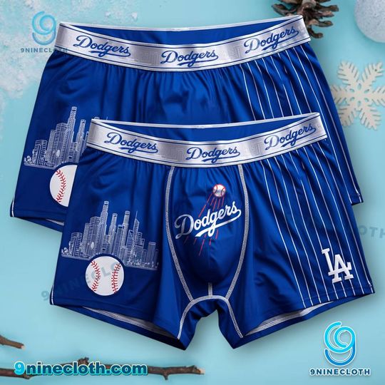Los Angeles Dodgers Men's Boxer Briefs