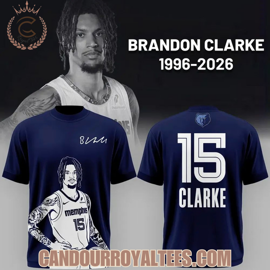 Memphis Grizzlies Brandon Clarke #15 Tshirt
