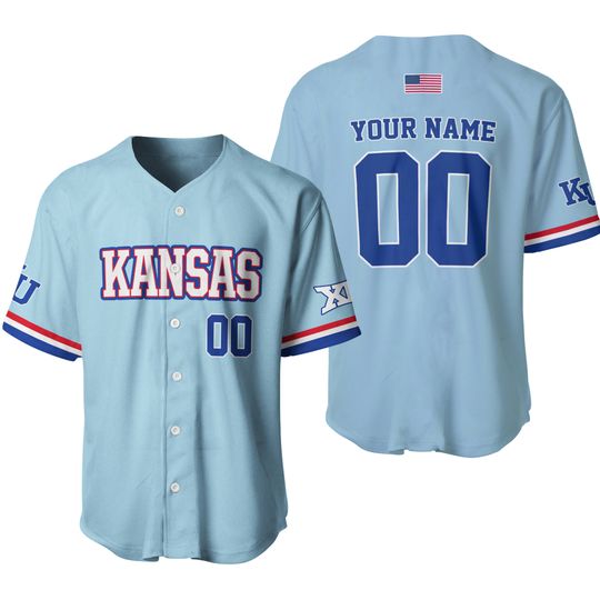 Kansas Jayhawks Baseball Powder Blue 2026 Special Jersey