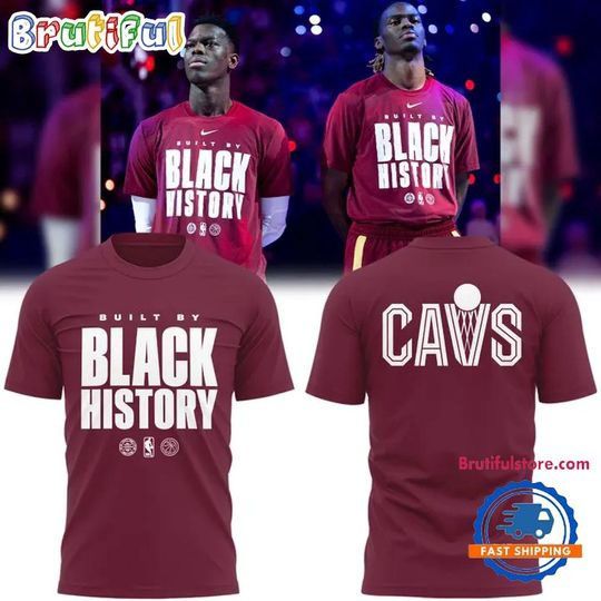 Cleveland Cavaliers BUILT BY BLACK HISTORY T Shirt