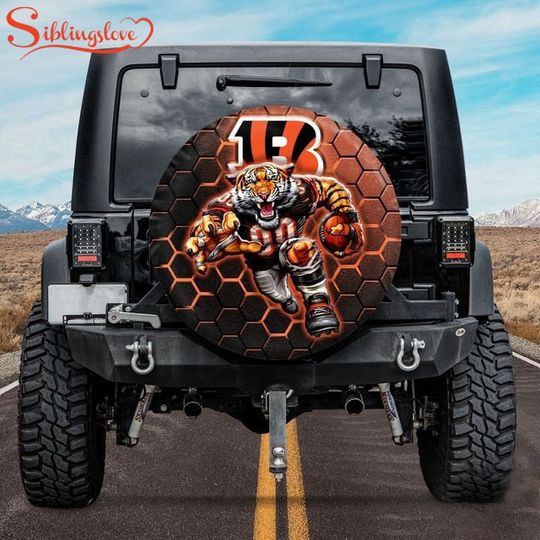 Cincinnati Team Bengals football Mascot Spare Tire Covers