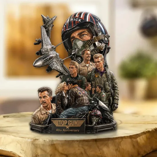 Top Gun 40th Anniversary Shape Acrylic Plaque