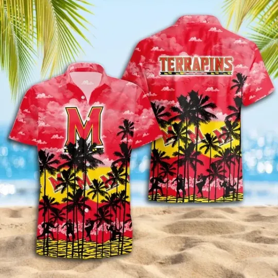 Maryland Terrapins Summer Hawaiian Shirt