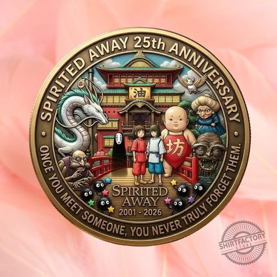 Spirited Away 25th Anniversary Commemorative Coin
