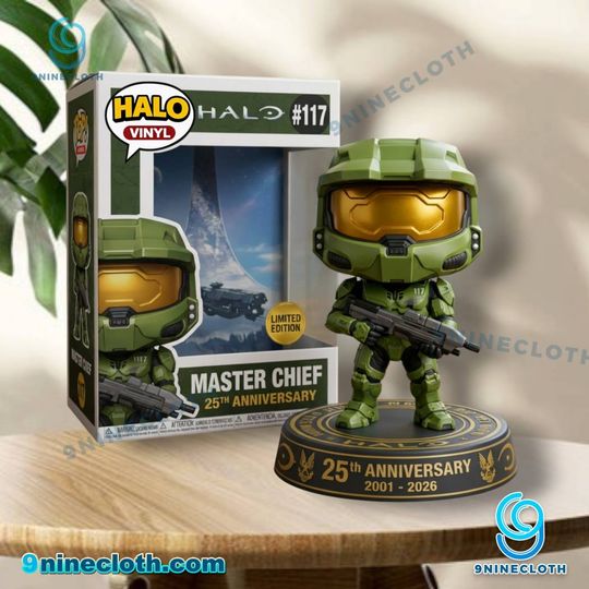 HALO 25th Anniversary Master Chief & Cortana Figures