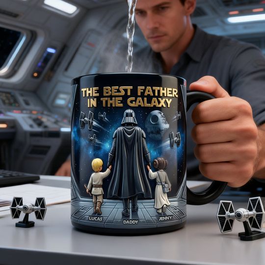 The Best Father Magic Coffee Mug - Personalized Gifts For Father