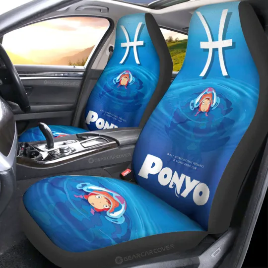Ponyo Car Seat Covers