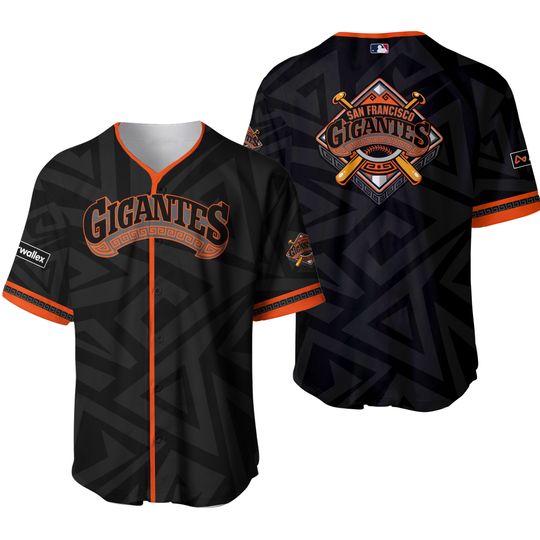 San Francisco Giants Gigantes Limited Black Edition Baseball Jersey
