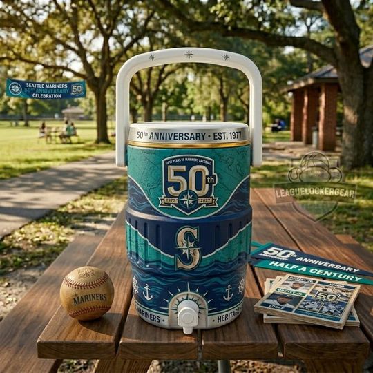 Seattle Mariners 50th Anniversary 1977-2027 Cooler Cup