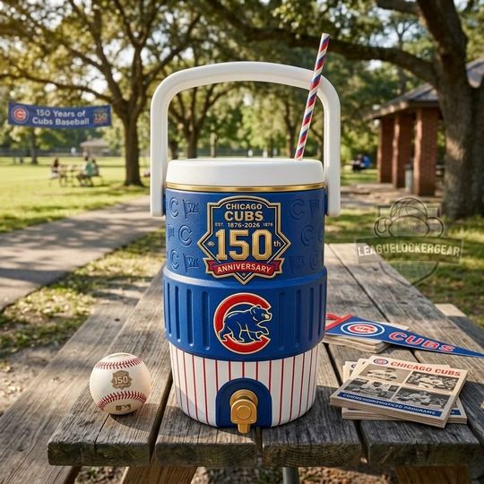 Chicago Cubs 150th Anniversary Beverage Cooler Cup
