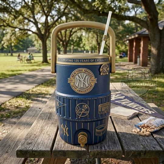 New York Yankees 125th Anniversary Cooler Cup