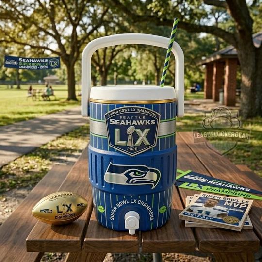 Seattle Seahawks Super Bowl LX Champions 2026 Cooler Cup
