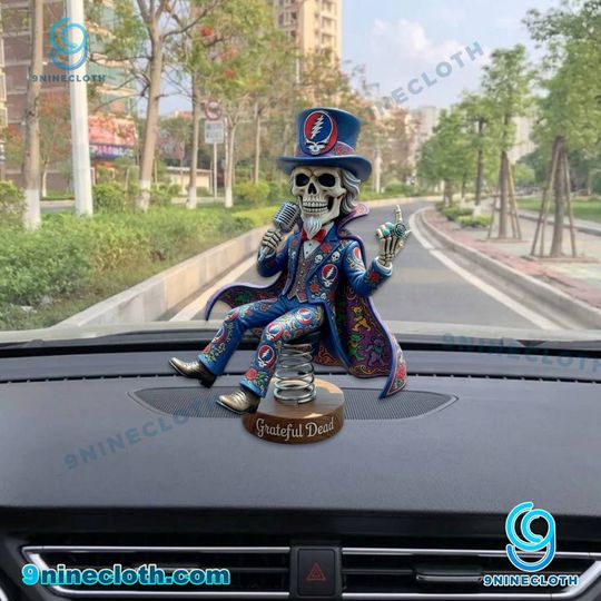 Grat.eful Dead Skeleton Rocker Bobblehead
