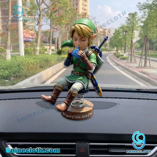 The Legend Of Zelda Spirit Of Tracks Dashboard Bobblehead