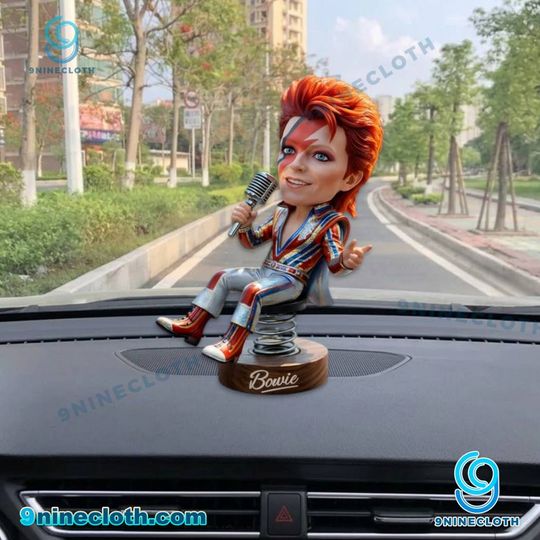 Dav.id Bowie Dashboard Bobblehead