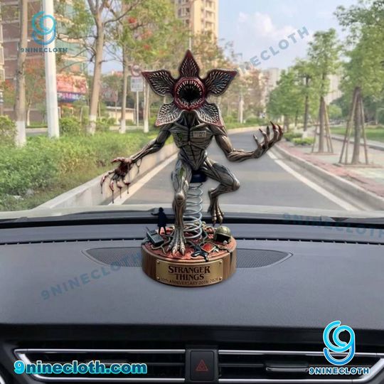 Stranger Things 10th Anniversary 2016-2026 Dashboard Bobblehead
