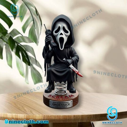 Scream Ghostface 30th Anniversary Dashboard Bobblehead
