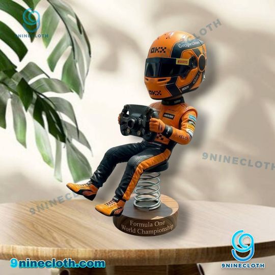 Formula World Championship Dashboard Bobblehead
