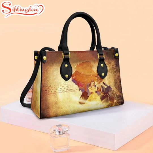 Belle Princess Leather Handbag Beauty And The Beast