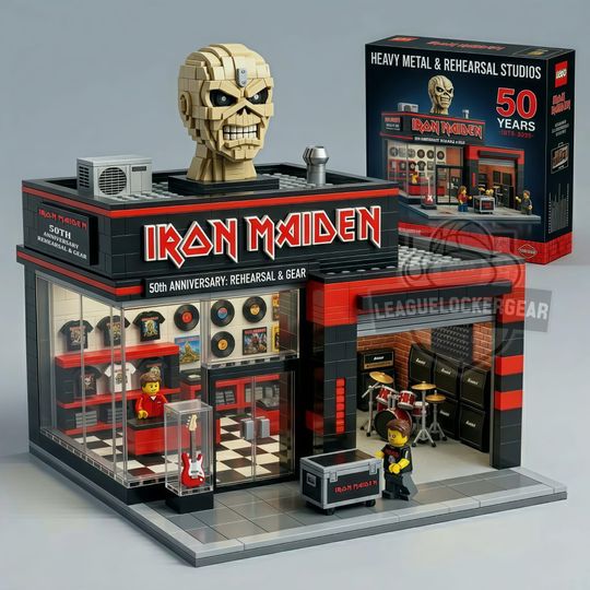 Iron Maiden 50th Anniversary Building Brick Sets
