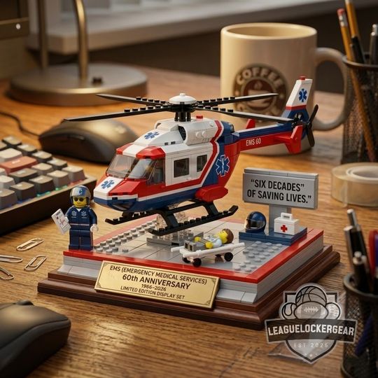 EMS Emergency Medical Services 60th Anniversary 1966-2026 Building Brick Sets