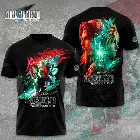 Final Fantasy VII 30th Anniversary 3D Apparel