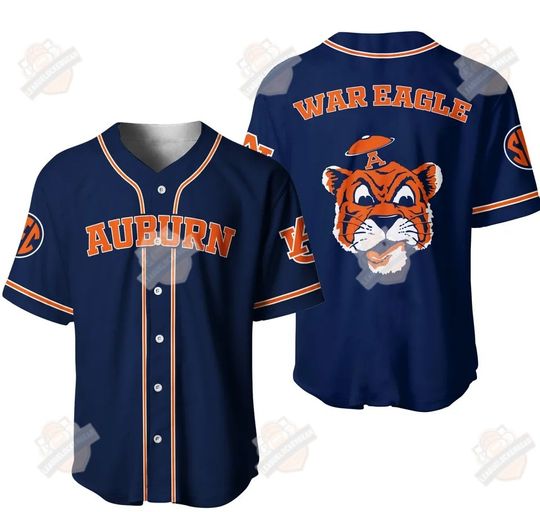 Auburn Tigers Baseball Jersey