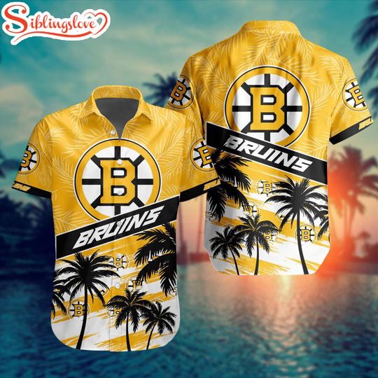 NHL Boston Bruins Hawaiian Shirt for Fans