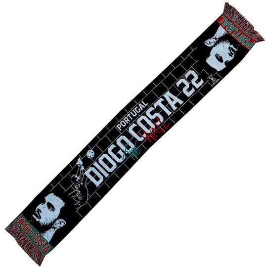 Diogo Costa 22 Portugal Football Fan Scarf