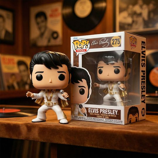 Elvis Presley Pop Rocks Collectible Figure