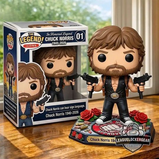 Chuck Norris In Honored Legend 1940-2026 Collectible Figure