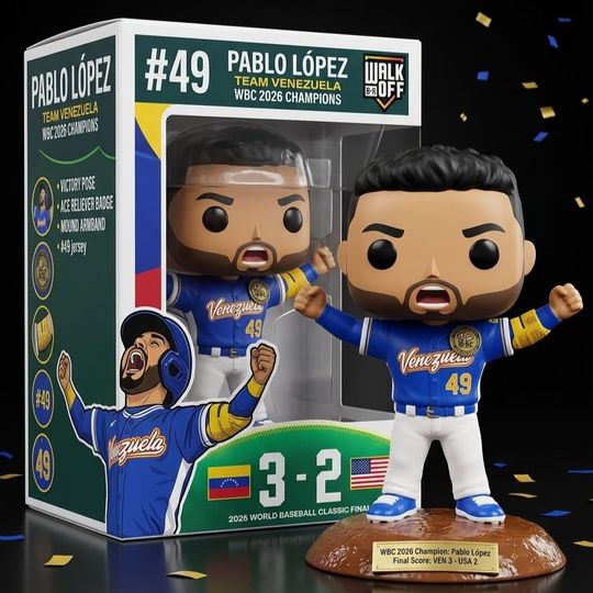 Pablo López Team Venezuela WBCC 2026 Champions Collectible Figure