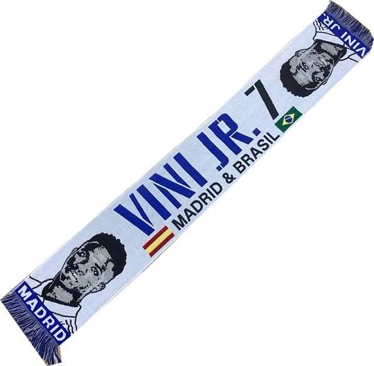 Vinicius Jr Madrid Football Fan Scarf