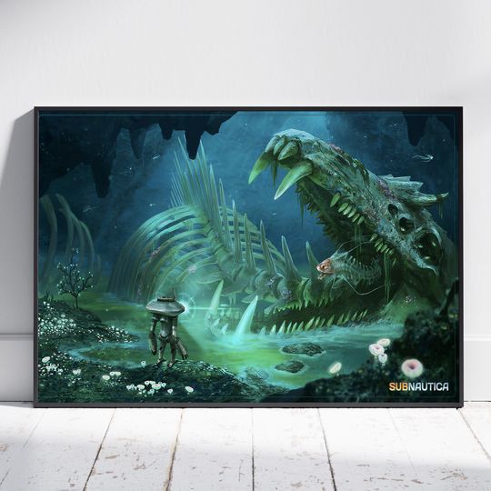 Subnautica Poster | Ryley Robinson Art |  Game Print #2