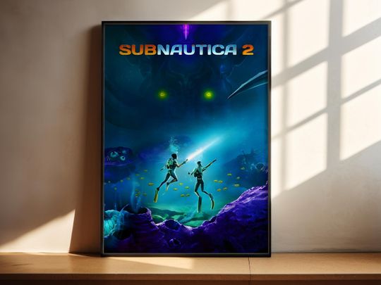 Subnautica 2 Poster | Underwater Survival Game Wall Art