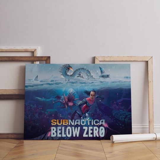 Subnautica Vertical Poster - Video Game Wall Art for Home & Living