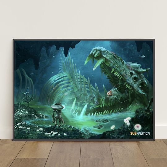 Subnautica Poster | Ryley Robinson Wall Art | Game Print #2