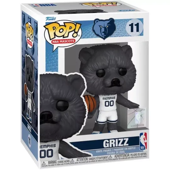 Grizz Memphis Grizzlies Mascots Collectible Figure