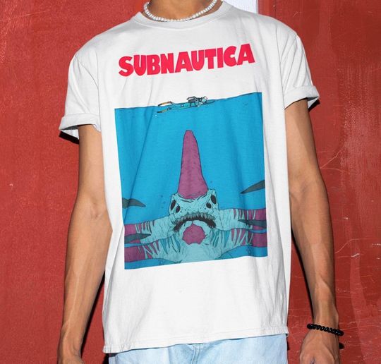Subnautica Shirt - Indie Game Tshirt, Subnautica, Gaming Tee