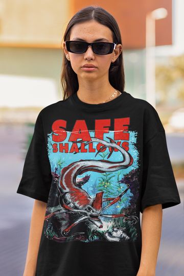 Subnautica Gaming T-Shirt, Indie Ocean Exploration Video Game Shirt, Underwater Survival Graphic, Sci-Fi Adventure Gamer Gift Unisex Shirt