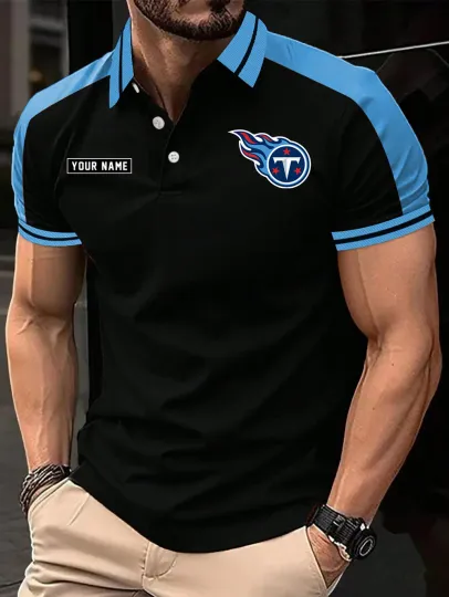 Tennessee Titans Summer Man Polo Shirt