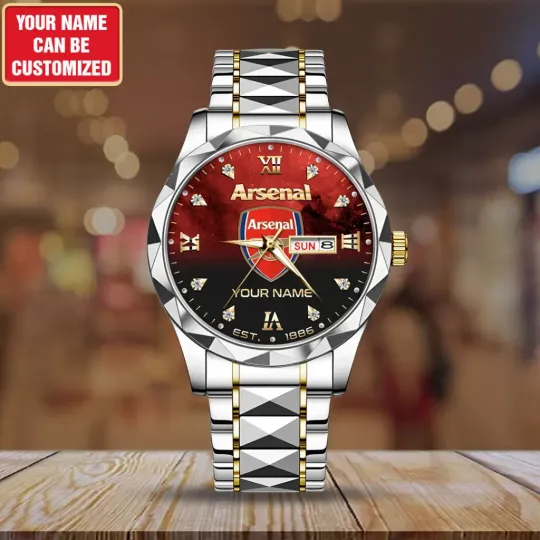Personalized A.rs.e.n.al FC Alloy Luxury Quartz Watch
